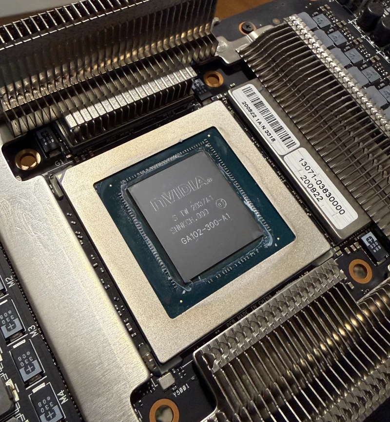 Dried thermal paste
